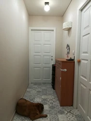 Mirror in the hallway in Khrushchev photo