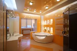 Photos of suspended ceilings in the bathtub