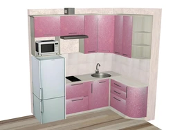 Corner mini kitchens photos for small kitchens