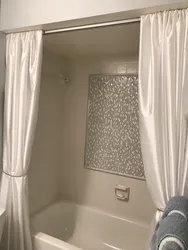 Cornice In The Bathroom With A Suspended Ceiling Photo