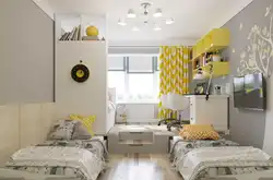 Bedroom interior for 2 children