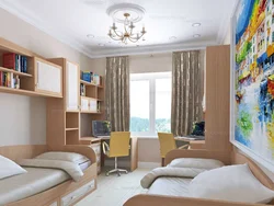 Bedroom interior for 2 children