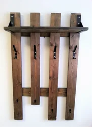 Овезон DIY барои долон аз ҳезум сурат