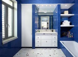 Design blue blue bath
