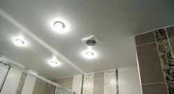 Extractor hood in the bathroom photo