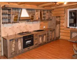 DIY wooden kitchens at home with photos