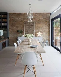 Loft Table Photo In The Kitchen Interior