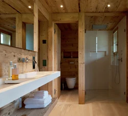 Like a bathroom in a country house photo