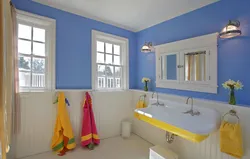 Bathroom color design photo