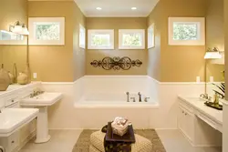 Bathroom color design photo