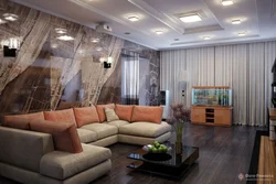 Photos of apartments after renovation living room