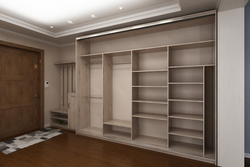 Wardrobe design for hallway 3 meters