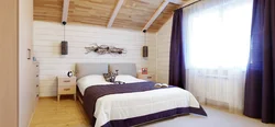 Imitation timber bedroom photo