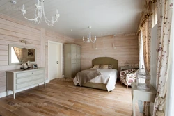 Imitation timber bedroom photo