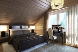 Imitation timber bedroom photo