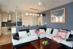 Painting walls kitchen living room design