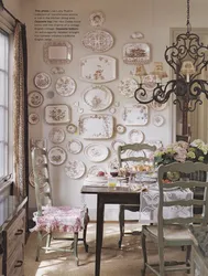 Decor in the kitchen interior