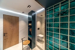 Glass Blocks In The Bathroom Interior