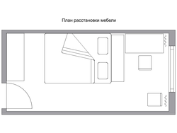 Bedroom design according to apartment layout