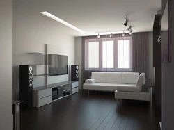 Floor design for a studio apartment