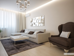 Apartment design light walls