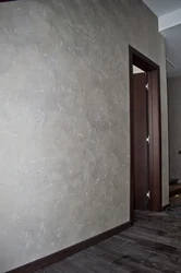 Дэкаратыўная Тынкоўка Мокры Шоўк У Інтэр'Еры Пярэднім Пакоі