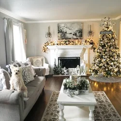 New year living room photo