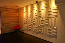3D panels in the hallway photo