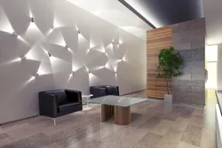 3D panels in the hallway photo