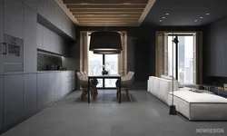 Living Room Design Dark Ceiling