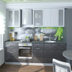 Gray Kitchen Units For A Small Kitchen Photo