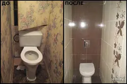 Təmirdən sonra foto tualet hamamı