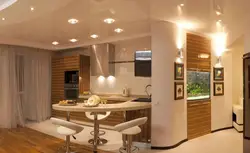 Spotlights In The Kitchen Interior
