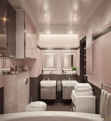 Bathroom design photo for small bath ceiling