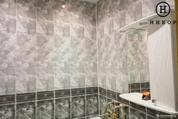 Пластикӣ дар ҳаммом акс дар зери сафолҳои