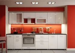 Photo of a 4 meter long kitchen