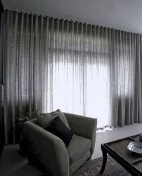 Mesh in the living room interior