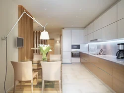 Kitchen interior design 15 sq.m.