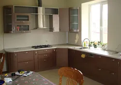 How To Place A Corner Kitchen Photo