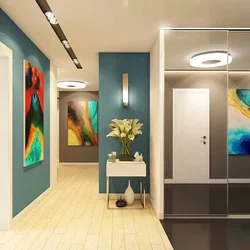 3d hallway interior