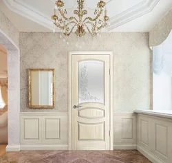 Ivory in the hallway interior