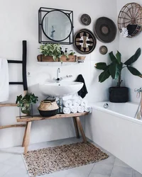 Vannaning ichki qismi boho