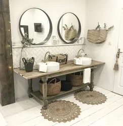 Bath interior boho