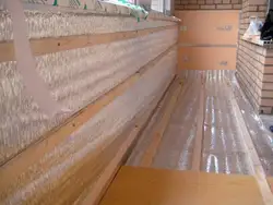 How to insulate the loggia floor photo