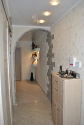 Design Of The Entrance To The Kitchen From The Corridor