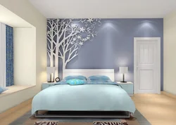 Bedroom design in two colors