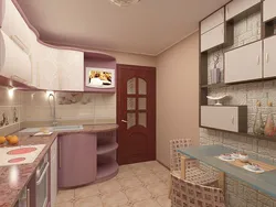Design of a small kitchen in an apartment in a panel house