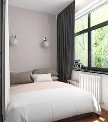 Large bedroom design with one window