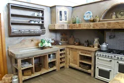 Wooden kitchen design project