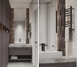 Bathroom renovation photo in the house